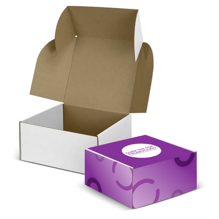 die-cut box