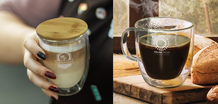 glass mugs